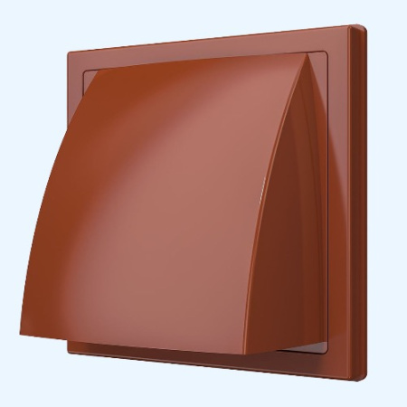 1919К15.16ФВ терр Выход стенной КФВ фланец D150/160 обр.клапан 190х190 ASA Terracotta ERA STREETLINE